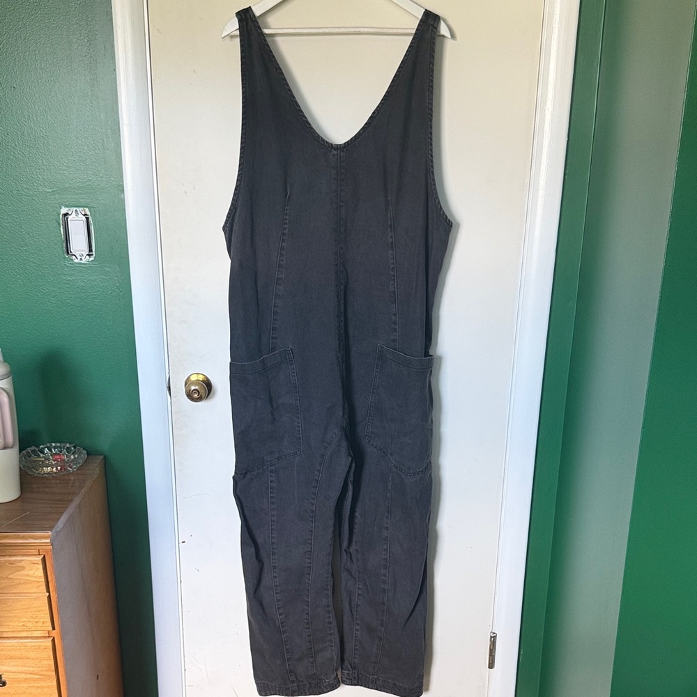 Free People Black Jumpsuit
